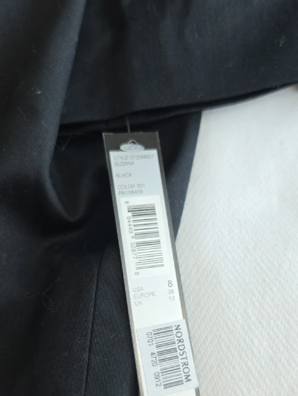 TAHARI ARTHUR S. LEVINE | Suzana Cropped Black Open Front Bolero Jacket NWT | 8